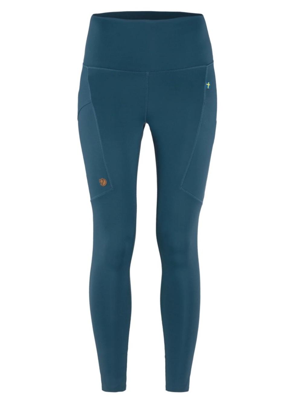 Fjällräven Abisko Trekking Tights in Indigo Blue, Side Pocket Leggings, F84773